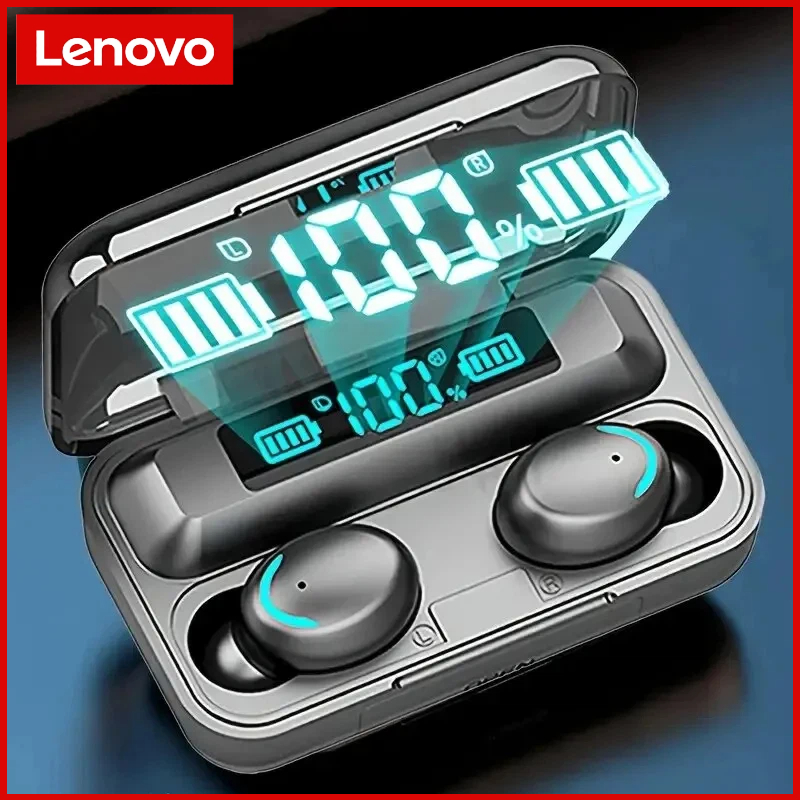 سماعات لينوفو F9 اللاسلكية بتق - مراجعة Earbuds Charging Case وسعره