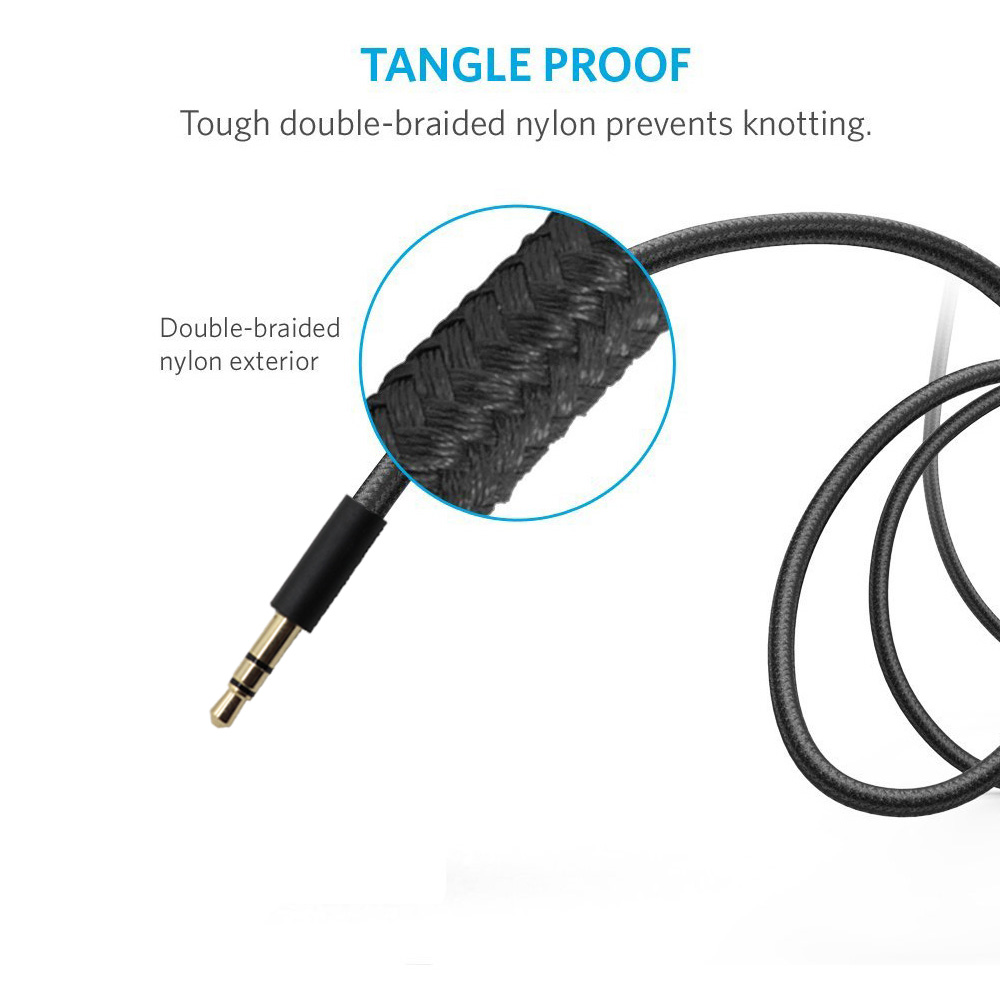 Poyatu استبدال كابل ل Bose QC1 - مراجعة Wired Earphone Mic وسعره