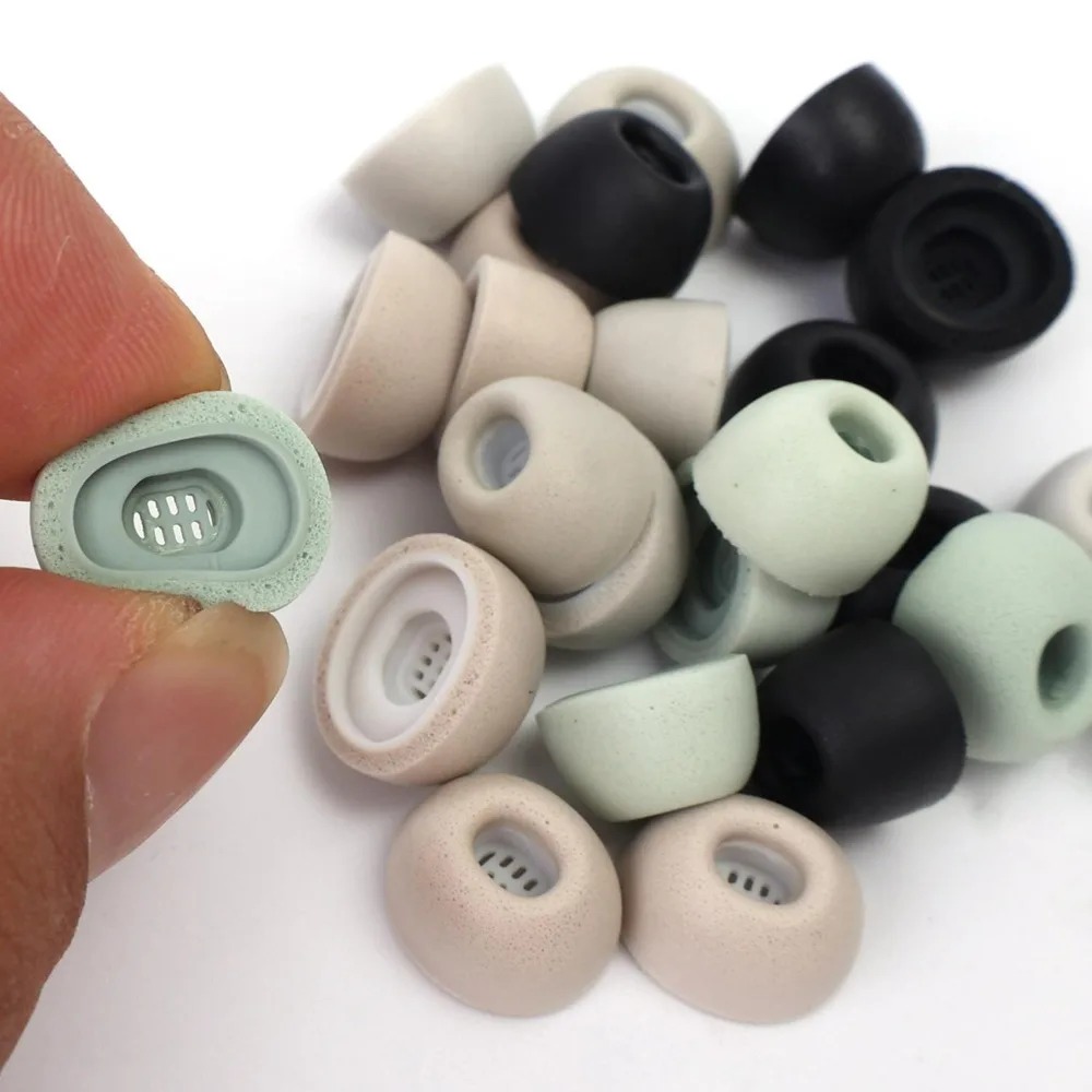 وسائد أذن بديلة من السيليكون و - مراجعة Earphone Foam Tip وسعره