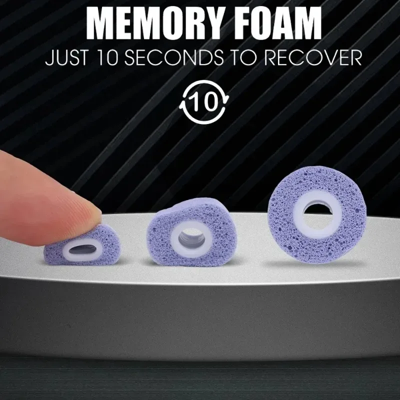 نصائح أذن من رغوة الذاكرة لسام - مراجعة Earphone Foam Tip وسعره
