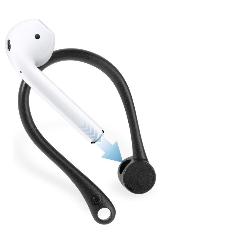 الرياضة سيليكون الأذن السنانير - مراجعة Sports Earphone Hook وسعره