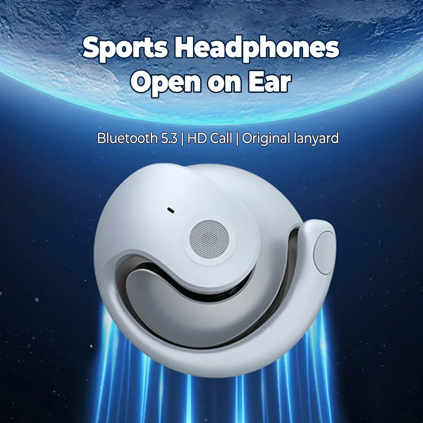 سماعات رأس لاسلكية مريحة مع خط - مراجعة Sports Earphone Hook وسعره