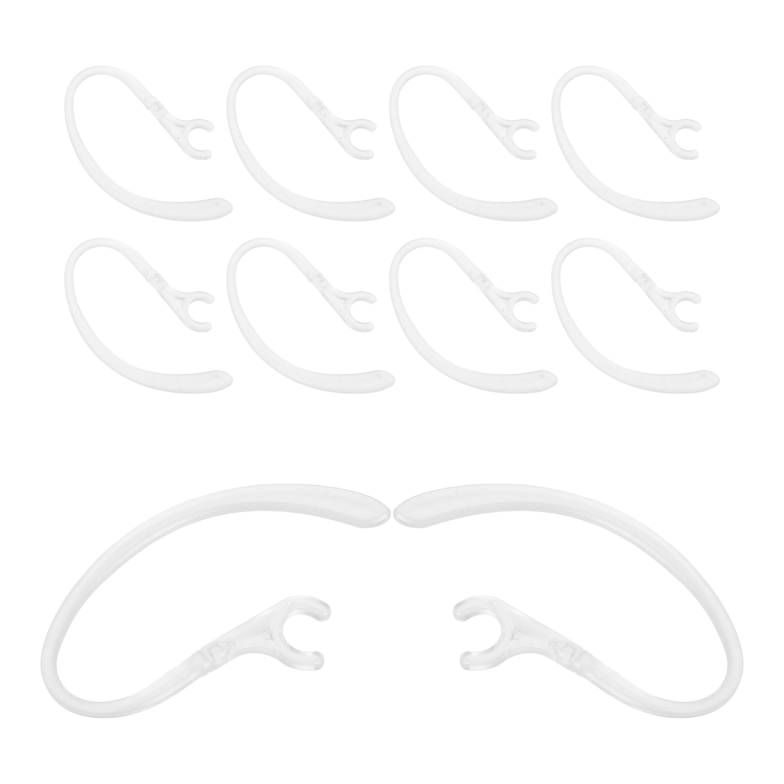 10 قطع من حوامل سماعات الأذن ا - مراجعة Sports Earphone Hook وسعره