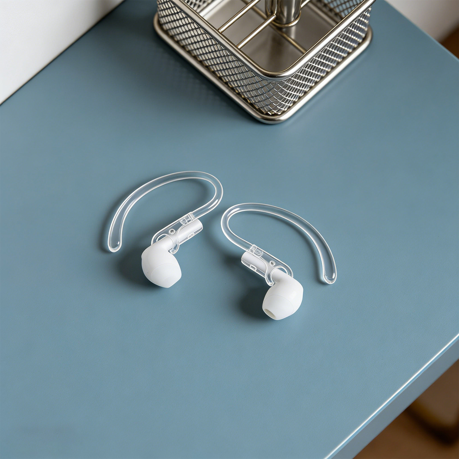 10 قطع من حوامل سماعات الأذن ا - مراجعة Sports Earphone Hook وسعره